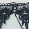 Choker κολιέ δαντέλα για Halloween και gothic εμφανίσεις