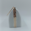 Γυναικείο λευκό clutch τσαντάκι με χρυσή αλυσίδα – Suga Style