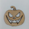 Ξύλινα spooky στοιχεία κολοκύθα για Halloween διακόσμηση
