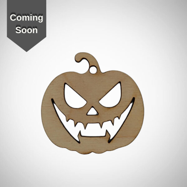 ξύλινα Halloween στοιχεία κολοκύθα