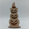 Ξύλινο Halloween διακοσμητικό με κολοκύθες Suga Style