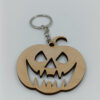 Ξύλινο Halloween μπρελόκ κολοκύθα σε διάφορα σχέδια Suga Style