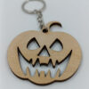 Ξύλινο Halloween μπρελόκ κολοκύθα σε διάφορα σχέδια Suga Style