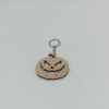 Ξύλινο Halloween μπρελόκ jack o lantern κολοκύθα