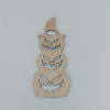 Ξύλινο Halloween στοιχείο κολοκύθες για DIY κατασκευές