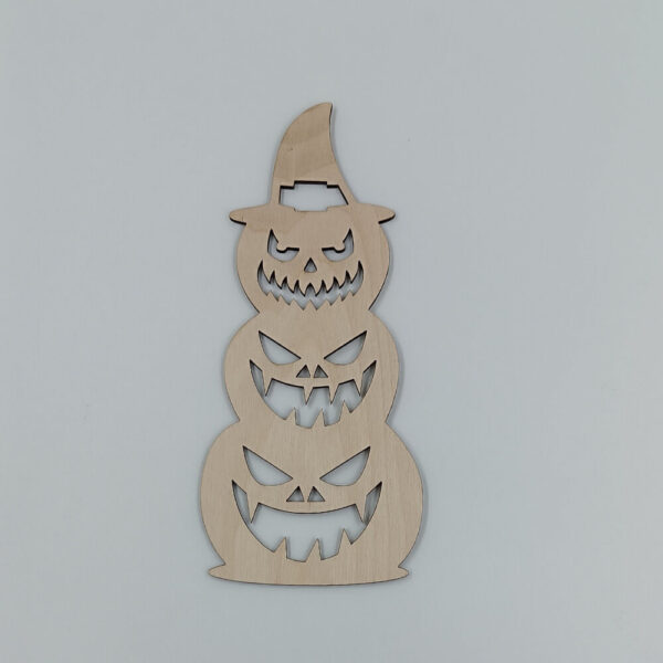 Ξύλινο Halloween στοιχείο κολοκύθες για DIY κατασκευές