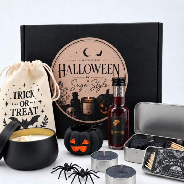 Υφασμάτινο πουγκί Trick or Treat από το Halloween Gift Box Suga Style