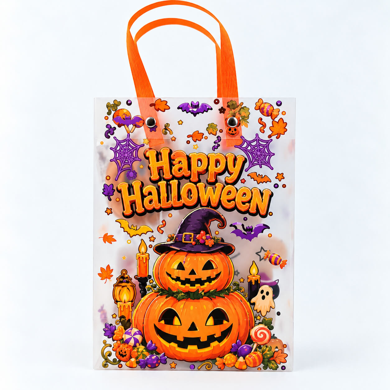 Halloween σετ δώρου για παιδιά με ζωγραφική, ξύλινες φιγούρες και γλυκές εκπλήξεις