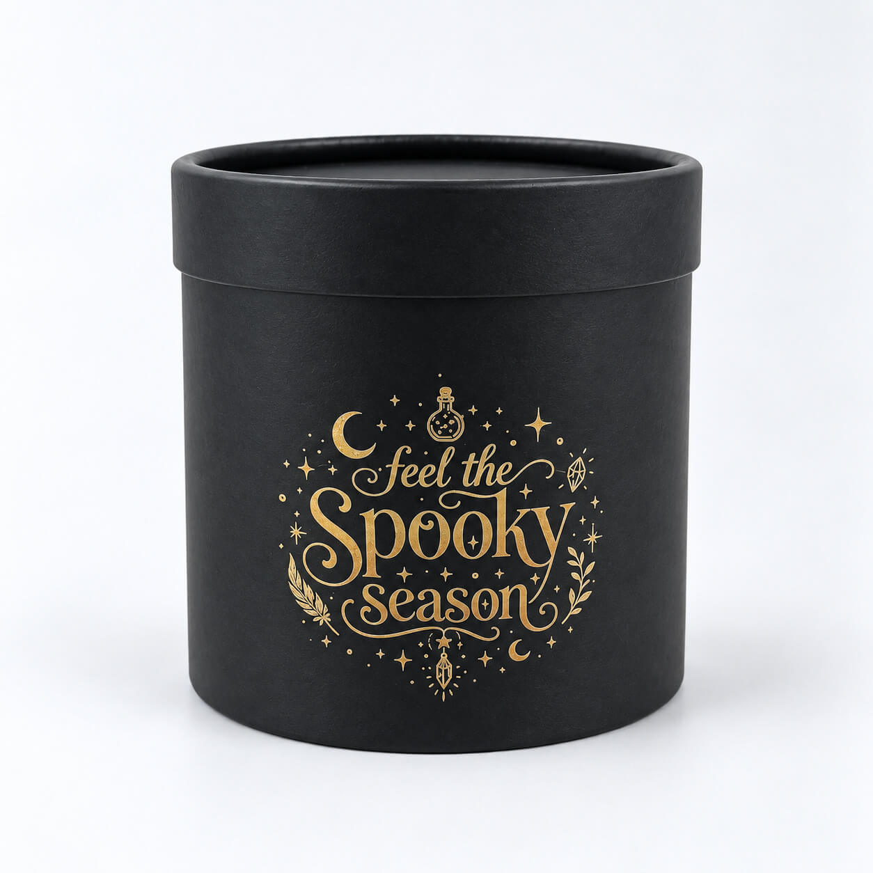 1. αρωματικό κερί κολοκύθα σε ατμοσφαιρική Halloween διακόσμηση